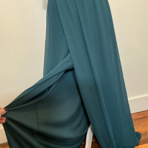 Show Me Your Mumu Kendra Maxi Dress in Emerald Green Size Small NWT - Picture 7 of 11